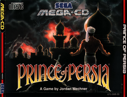 Prince of Persia (Europe) Sega CD Game Cover